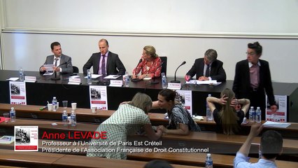 IFR_QsQ#5_"Les influences dans la formation de l’intime conviction des juges" (après-midi), sous la présidence de Anne Levade, Professeur à l’Université Paris-Est Créteil, Présidente de l’Association française de droit constitutionnel