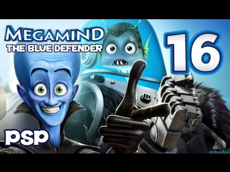 Megamind The Blue Defender Walkthrough Part 16 (PSP) Museum [FINAL BOSS] Ending