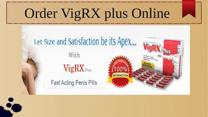 Order VigRX Plus Online