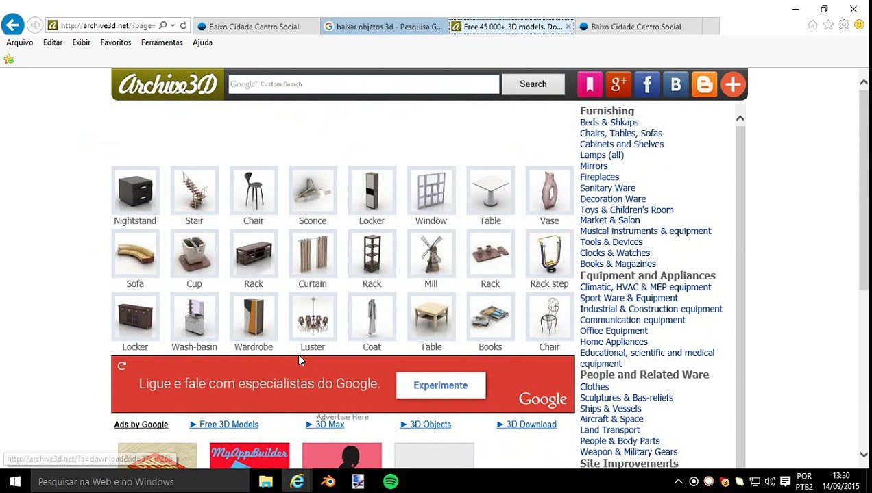 UNIBC - Curso Objetos 3D