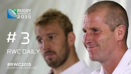 RWC Daily: England's emotional welcome