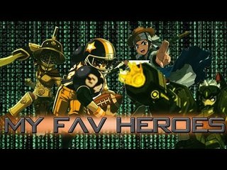 My Favorites Heroes : Hong Gil Dong, Heavy Crasher, Running Back & Spartacus