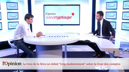 Cour des comptes : le trou de la Sécu se réduit « trop modestement»