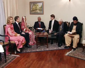 Barrister Aitzaz Ahsan's Daughter Zainab Rasm E Nikah Ceremony -
