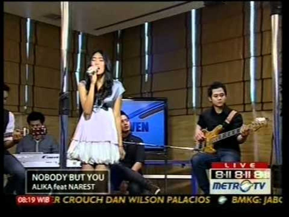Alika ft Narest - Nobody But You (Live at 811 Show Metro TV) - Wonder Girls (Cover)