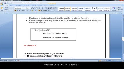IP addressing part 1
