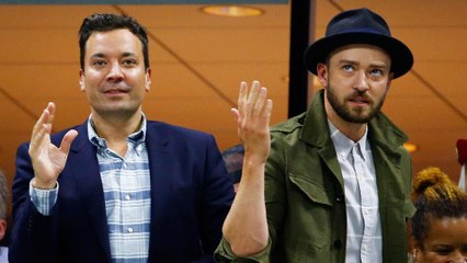 Justin Timberlake & Jimmy Fallon Dance to "Single Ladies" at US Open