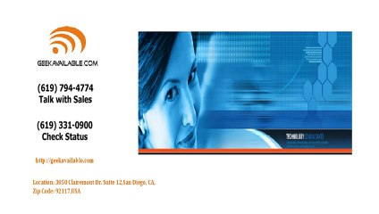 Laptop and Computer Repair Center at San Diego