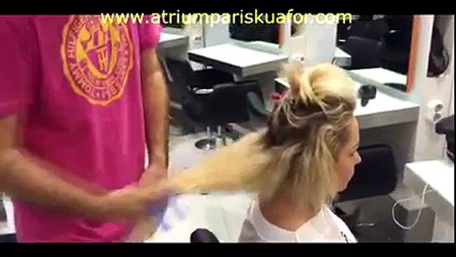 Çok Çok Kısa Saça Görünmez Mikro Kaynak Nasıl Yapılır? - Atrium Paris Kuaför