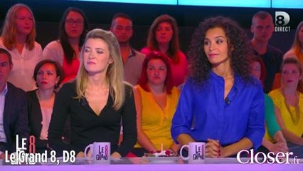 Le Grand 8 : Laurence Ferrari émue en parlant du départ de Claire Chazal, lundi 14 septembre
