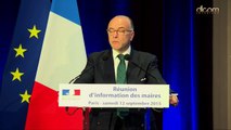 Réunion avec les maires de France - Intervention de Bernard Cazeneuve