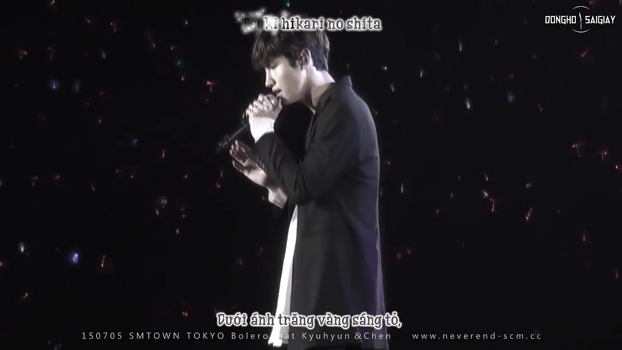 [Vietsub+Kara][donghosaigiay] 150705 SMTOWN in TOKYO - Bolero - DBSK's Changmin ft Kyuhyun&Chen