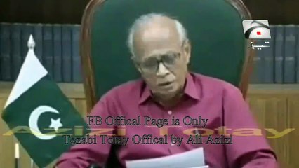 Chief Election Commissioner Tezabi Totay