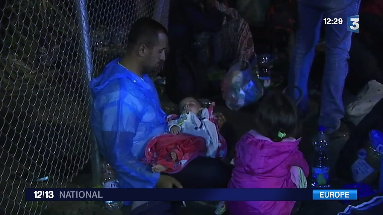 Hongrie : les migrants passent au compte-gouttes aux postes-frontières