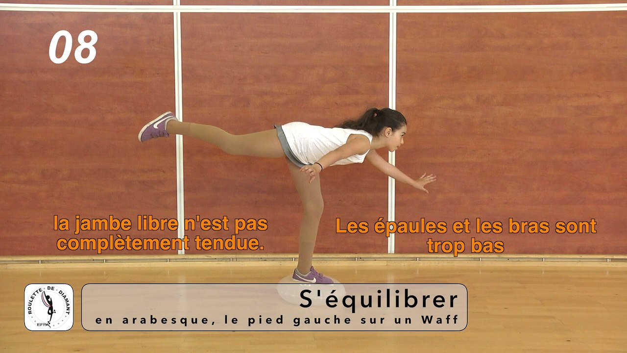 ARTISTIQUE -  EFPA - ROULETTE DE DIAMANT - SANS PATINS - PATINEUR CORRIGE