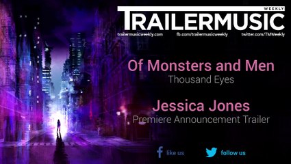 Jessica Jones - Premiere Announcement Trailer Music (Of Monsters and Men - Thousand Eyes)