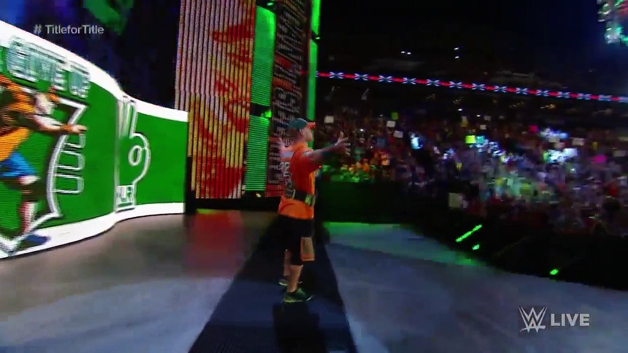 John cena vs seth rollins contract signing raw