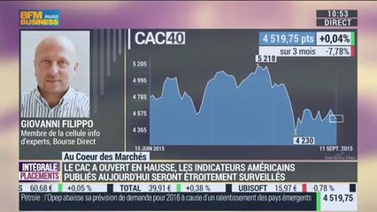 15/09/15 : Les Infos d'Experts de Bourse Direct dans Intégrale Placements.