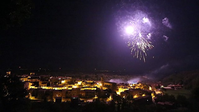 Piansano e Dintorni - Fuochi artificiali Madonna del Rosario 2014