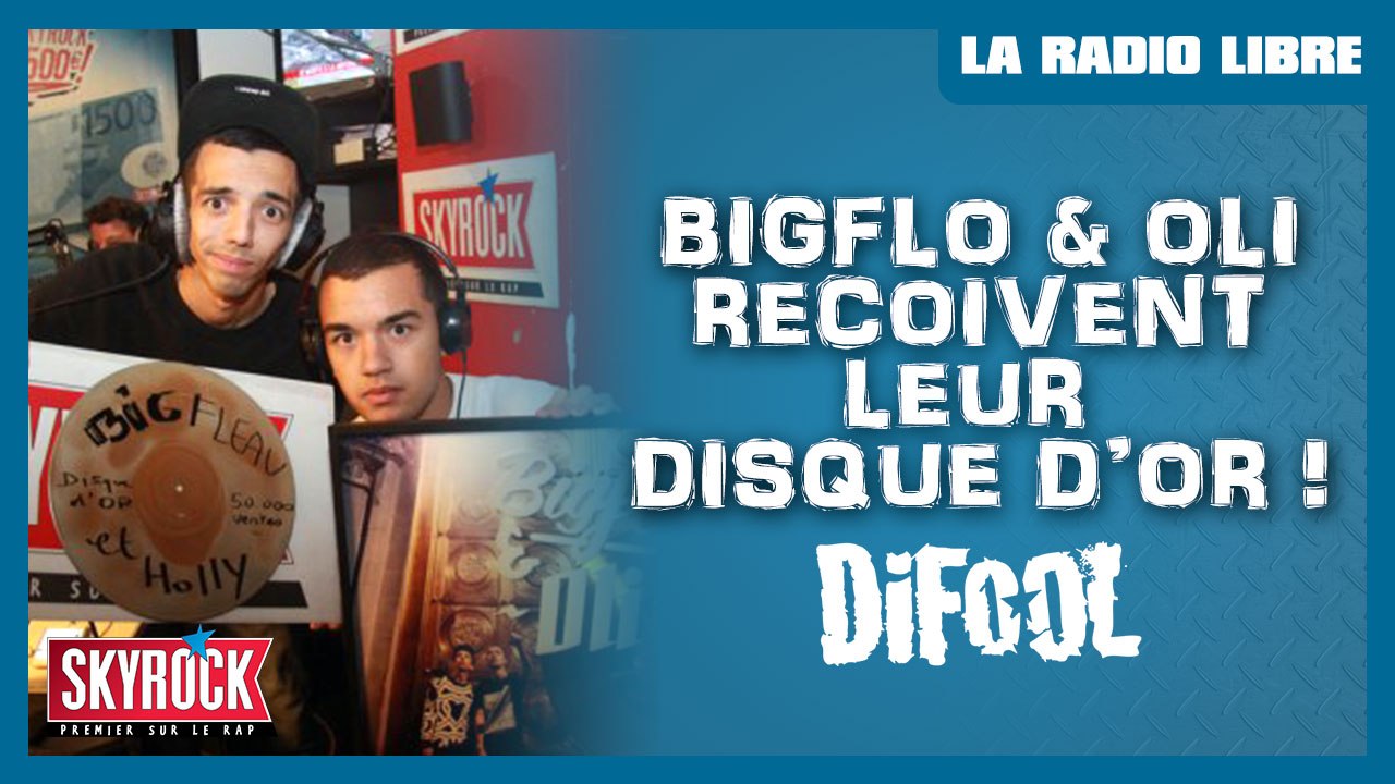 Bigflo & Oli reçoivent leur disque d'or dans La Radio Libre ! - Vidéo  Dailymotion