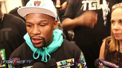 Floyd Mayweather said: I was boring. I hold, now everyone misses me Talks Berto win