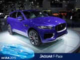 Jaguar F-Pace en direct du salon de Francfort 2015