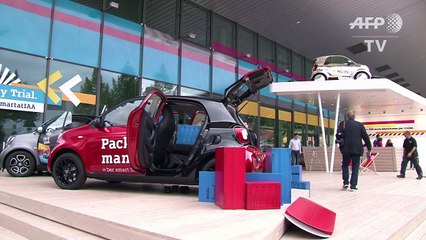 Le monde automobile réuni au salon de Francfort