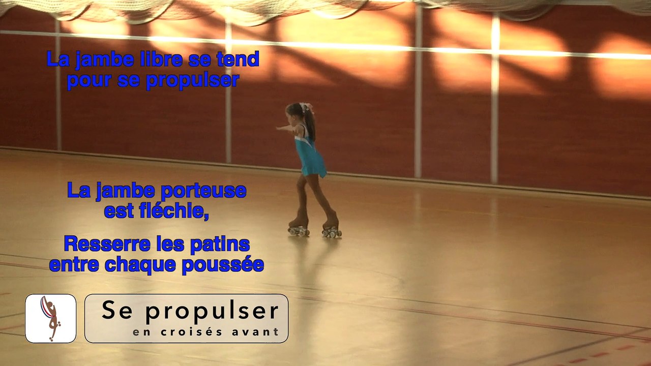 ARTISTIQUE -  EFPA - PATIN DE BRONZE - EN PATINS - PATINEUR CORRIGE