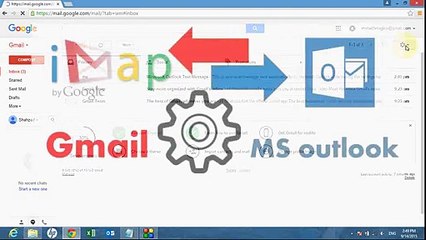 Gmail to MS outlook Step by Step