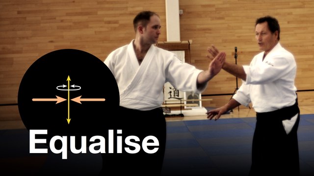 Aikido: Equalising . Christian Tissier Shihan