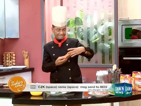 Zakirs Kitchen - 10 September 2015 Dawn News tv Zakir Food Recipes Urdu