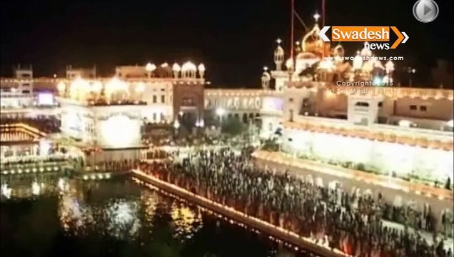 Watch Fireworks at Golden temple on the occasion of First Parkash of Sri Guru Granth Sahib Ji