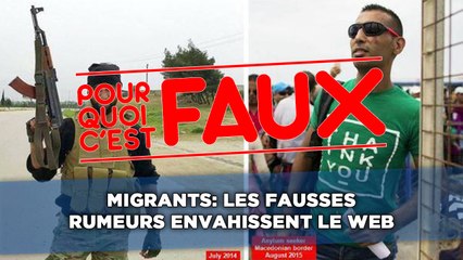 Migrants Les Fausses Rumeurs Envahissent Le Web Video Dailymotion