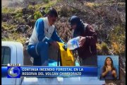Se registran incendios forestales en Chimborazo