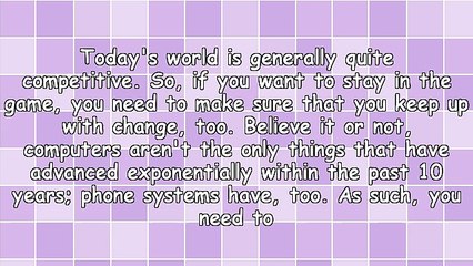 Choosing A Good Corporate Phone System