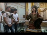 Teverola (CE) - L'esposizione del simulacro di San Giovanni (14.09.15)