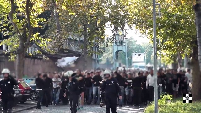 GROBARI KORTEO | 149 derbi Zvezda -Partizan 12.09.2015