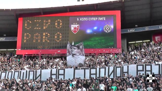 PUDLICA PREDSEDNIK | PAROLE | 149 derbi zvezda -Partizan 12.09.2015