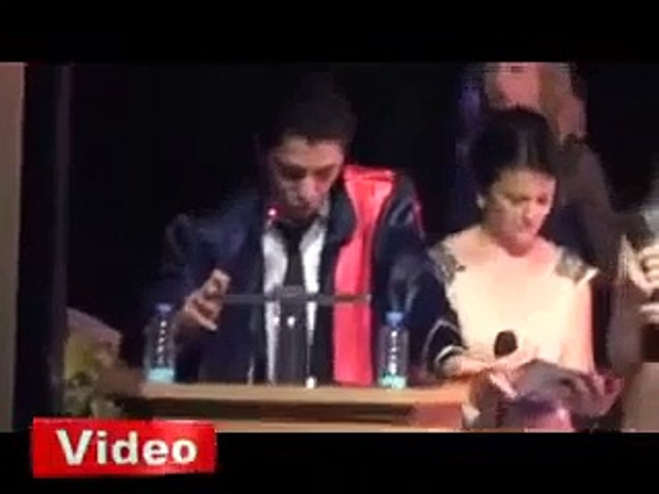 'Gezi' eletirisi örenciyi sahneden indirtti!
