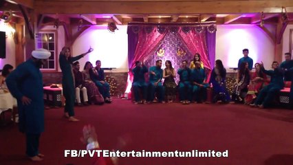 Punjabi Couples Best Mehndi Dance