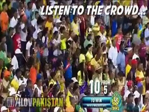 Misbah ul Haq 2 Blasting Sixes to Hafeez ● CPL 2013