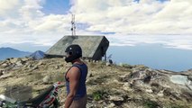 DÉFI GTA 5 | DESCENDRE LE MONT CHILIAD EN MOTO A FOND EN VUE FPS !