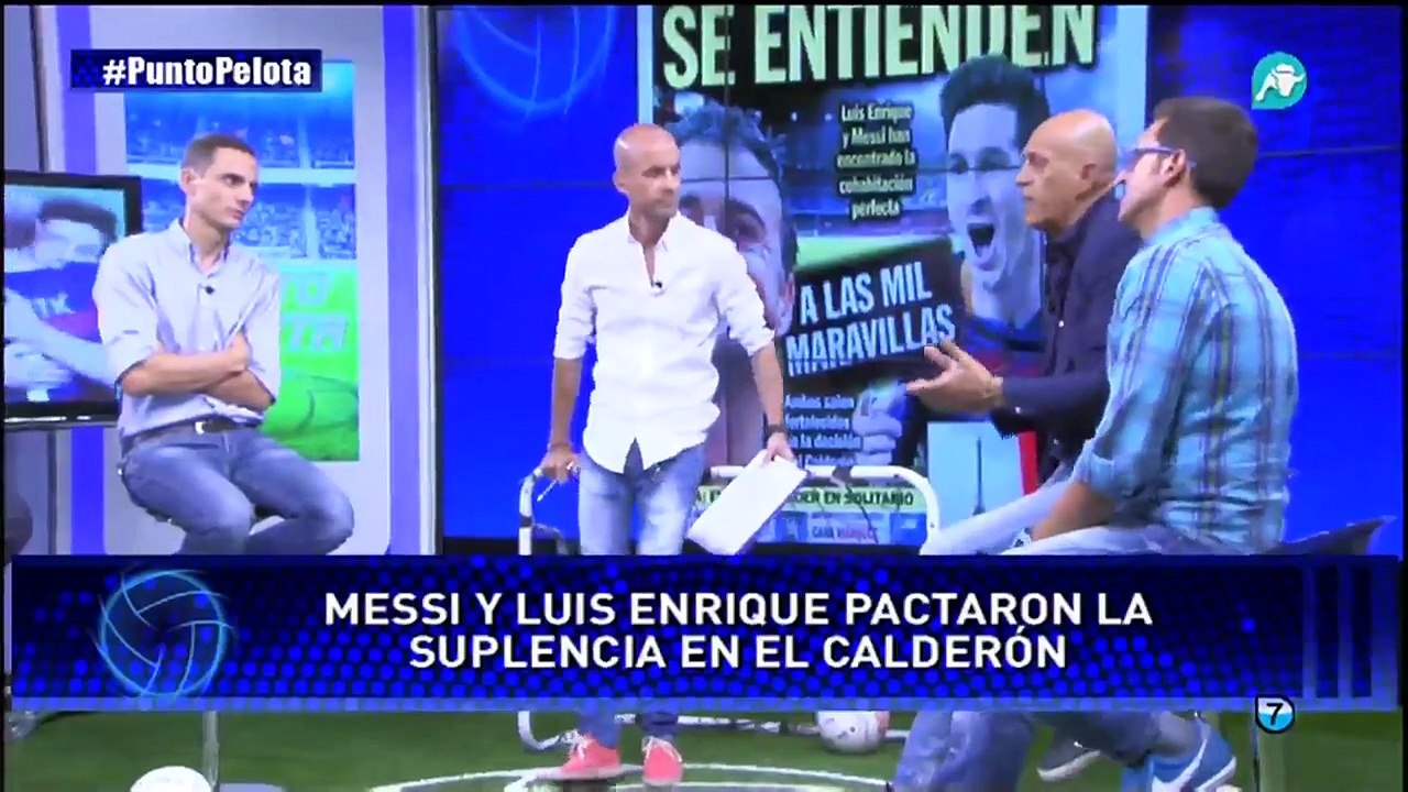 'Luis Enrique es vasallo de Messi'