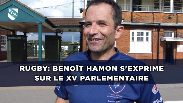 Rugby: Benoît Hamon joue sur l'aile droite