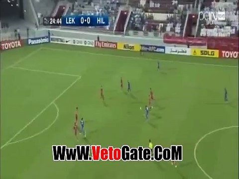 ادواردو يتقدم بالهدف الاول للهلال فى شباك لخويا