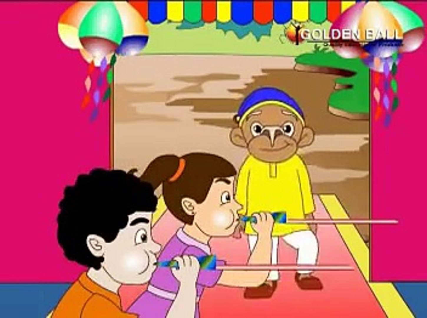 Bandar Mama Pahan Pajama Dawat khane aye hai - Urdu / Hindi Nursery Rhymes  - video Dailymotion