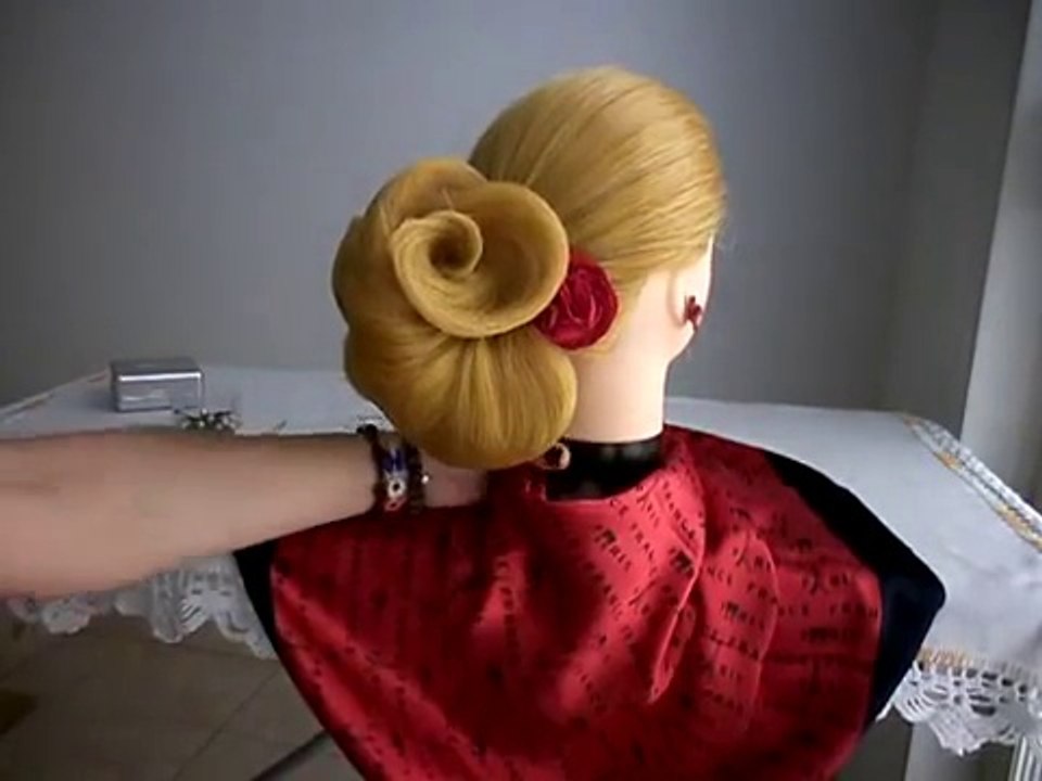Cactus Flower Hairstyle