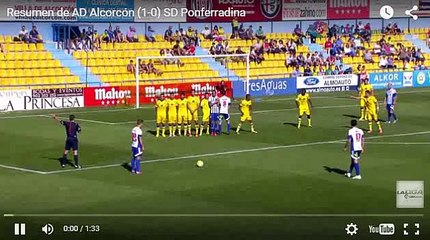 j.4 liga adelante 15/16 alcorcon 1-ponferradina 0
