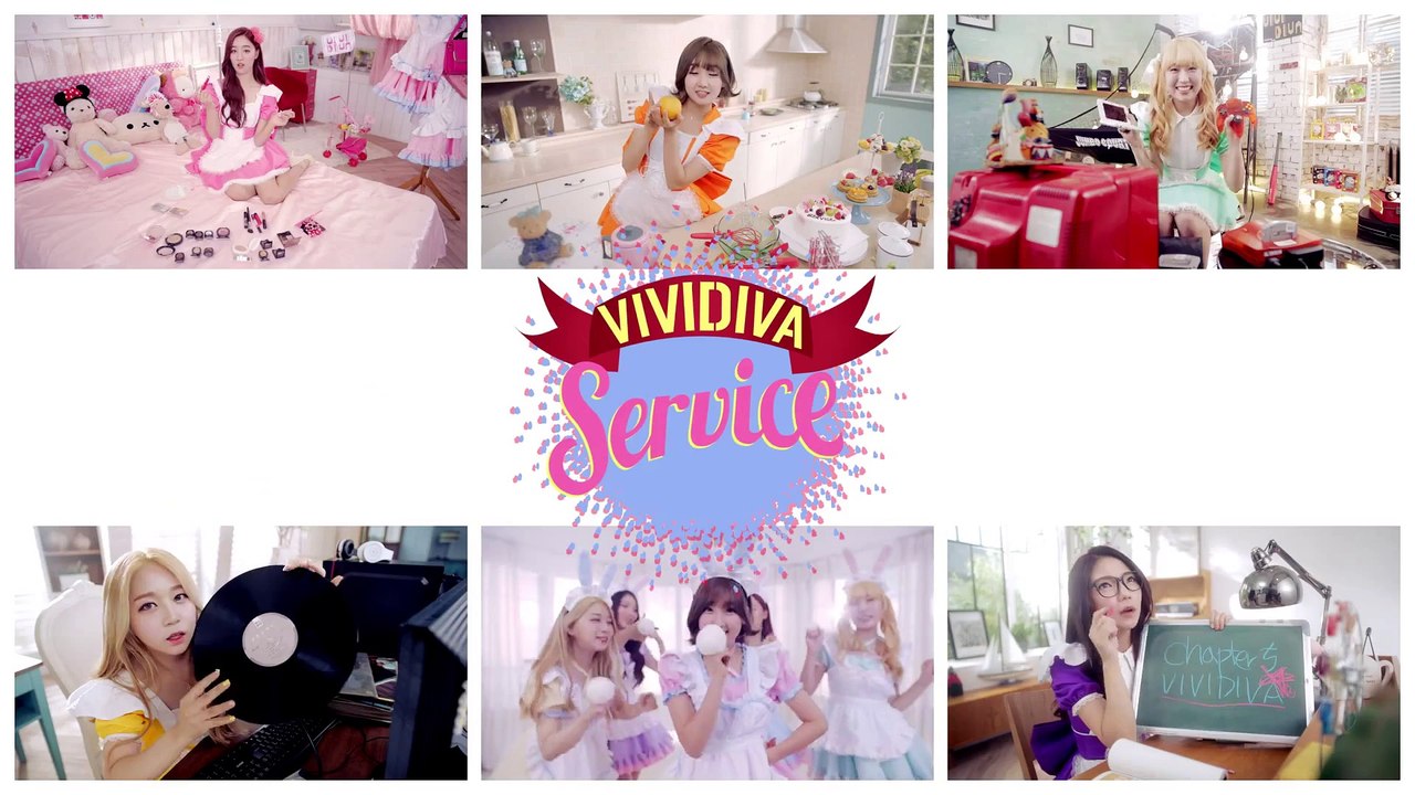 VIVIDIVA 비비디바_MV 뮤직비디오 '서비스(Service)'