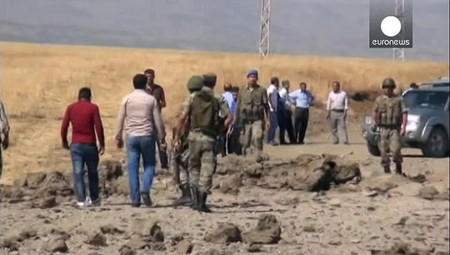 На востоке Турции атакован армейский конвой